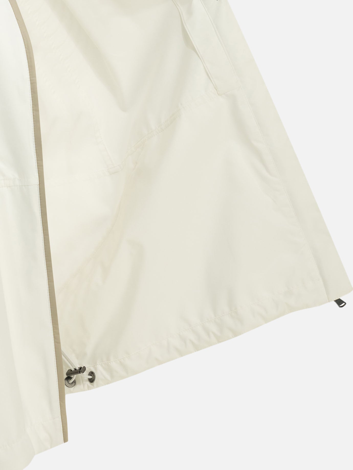 Raincoats & Trench coats Logo White - Brunello Cucinelli Women | PDP | VIETTI Online Store | Zoom-Modal_6