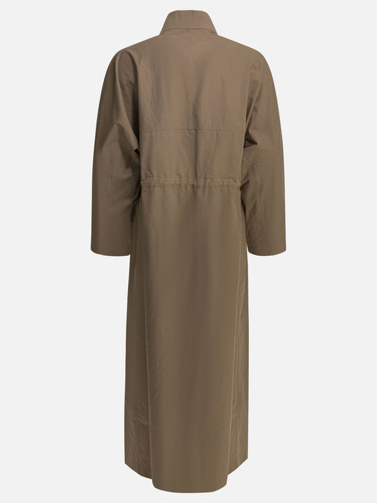 Raincoats & Trench coats Solid colour Brown - Brunello Cucinelli Women | PLP | VIETTI Online Store | 2