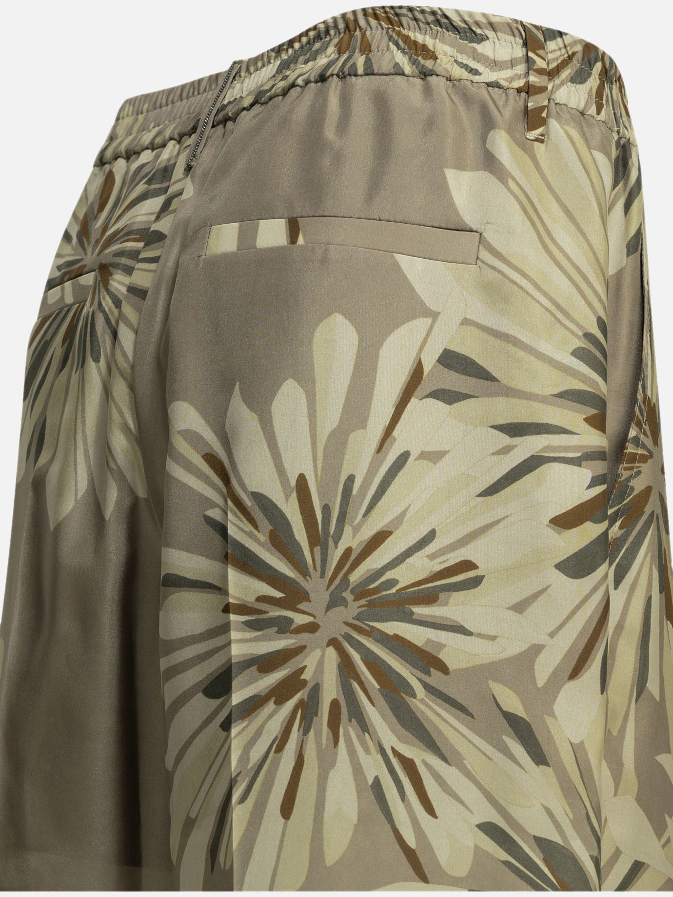 Tailored trousers Graphics Beige - Brunello Cucinelli Women | PDP | VIETTI Online Store | Zoom-Modal_4
