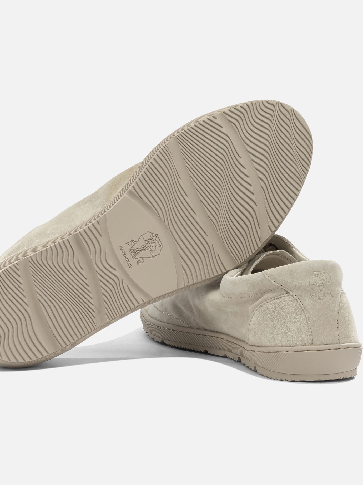 Low top sneakers 100% calf leather - 100% rubber Beige - Brunello Cucinelli Men | PDP | VIETTI Online Store | Zoom-Modal_5