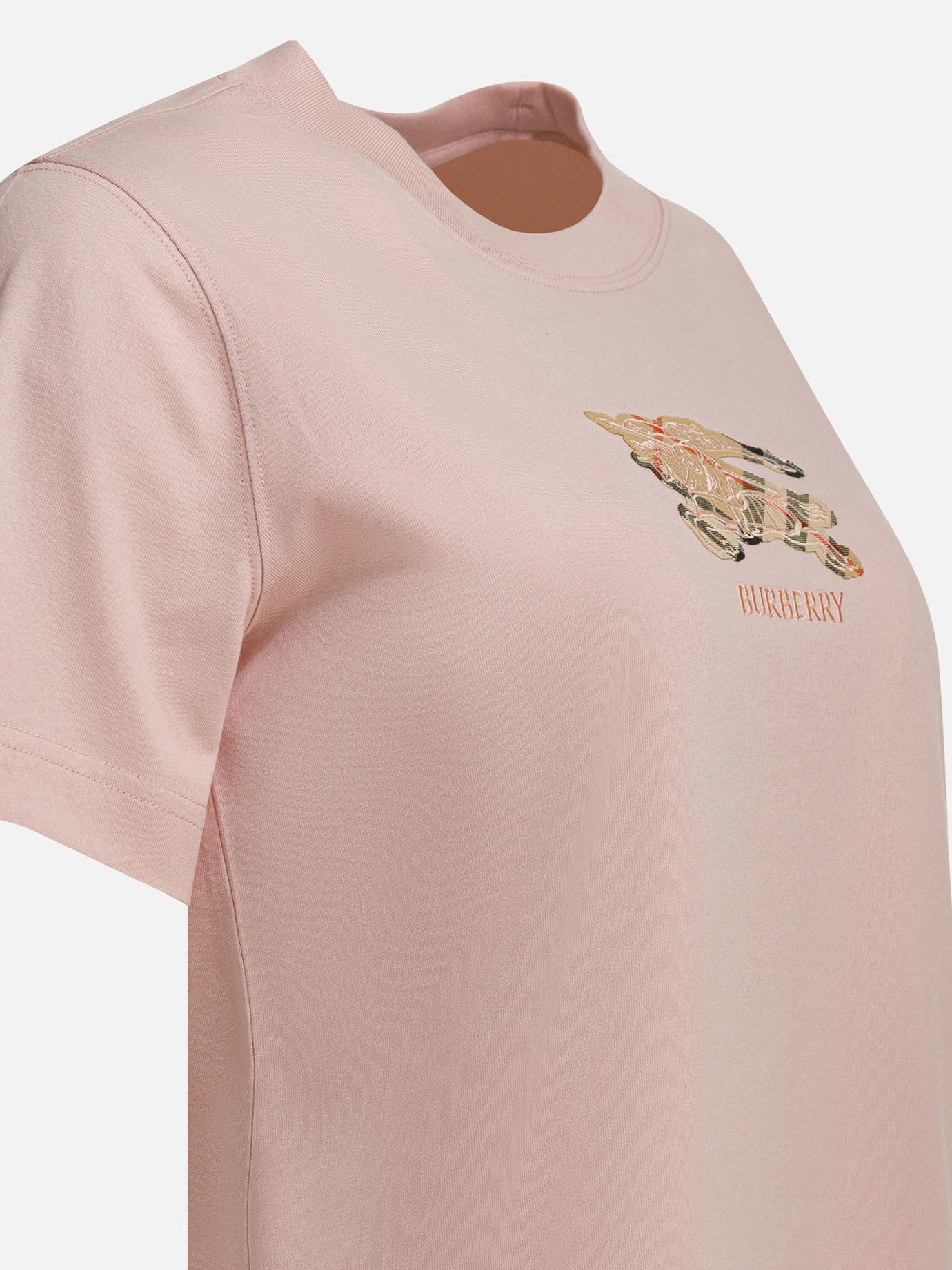 Crewneck t-shirts Logo Pink - Burberry Women | PDP | VIETTI Online Store | Zoom-Modal_4