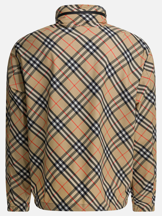 Windbreakers Check Beige - Burberry Men | PLP | VIETTI Online Store | 2
