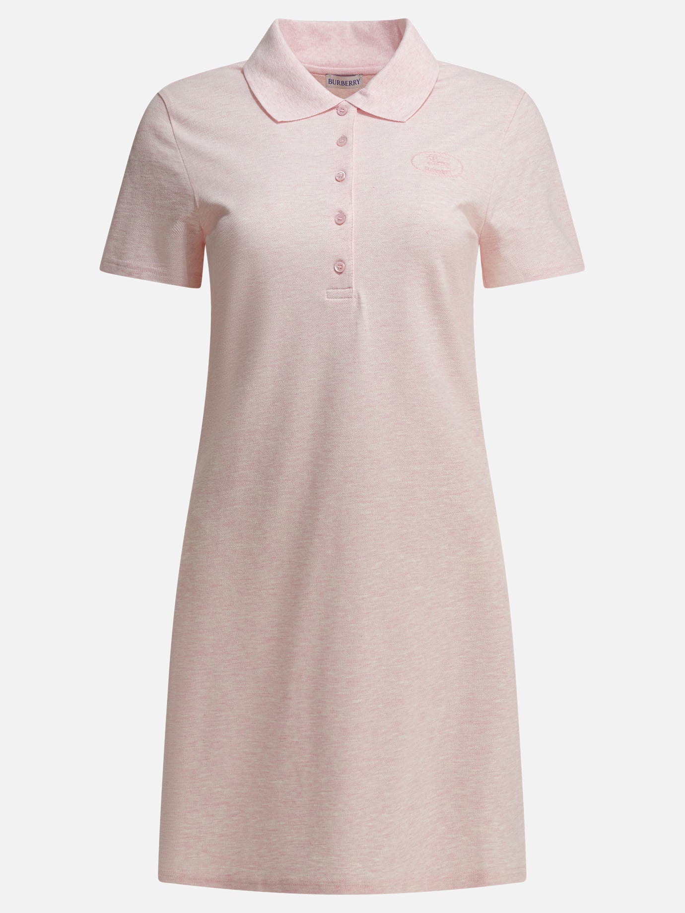 Burberry Short polo dress Pink - Women | VIETTI Online Store Burberry Short polo dress Pink - Women | VIETTI Online Store