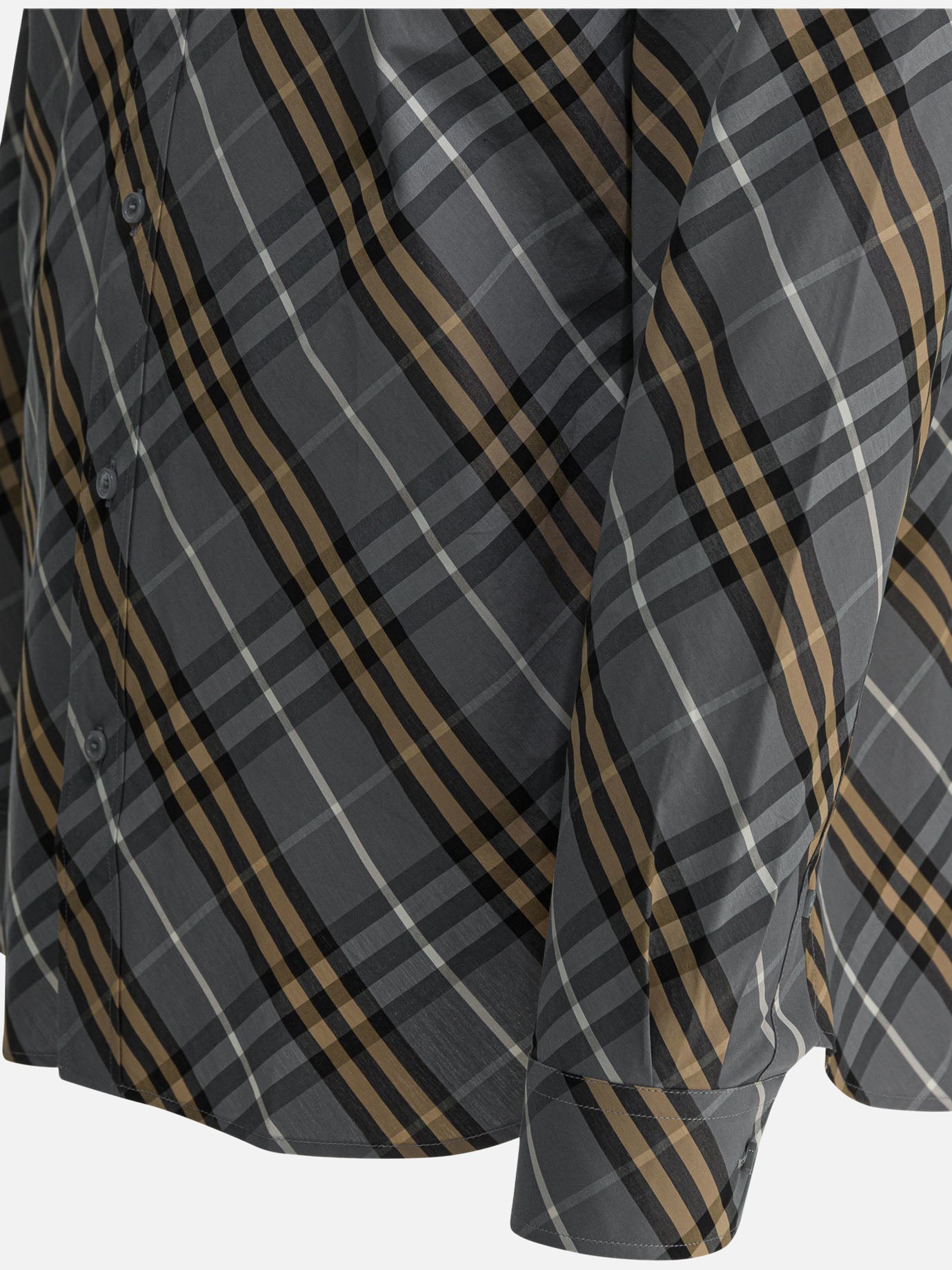 Casual shirts Check Blue - Burberry Men | PDP | VIETTI Online Store | Zoom-Modal_4