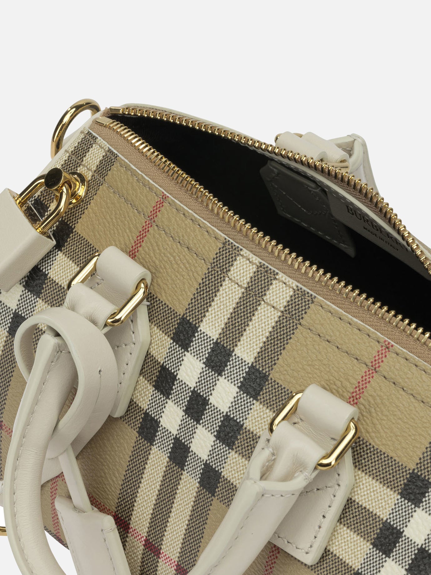 Small bags 48% cotton 38%polyurethane 14%polyester Beige - Burberry Women | PDP | VIETTI Online Store | Zoom-Modal_5