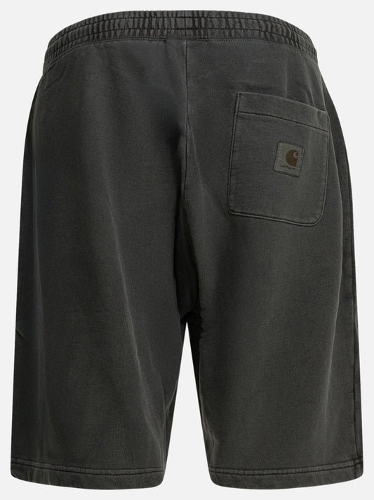 Sweat shorts Solid colour Black - Carhartt WIP Men | PLP | VIETTI Online Store | 2