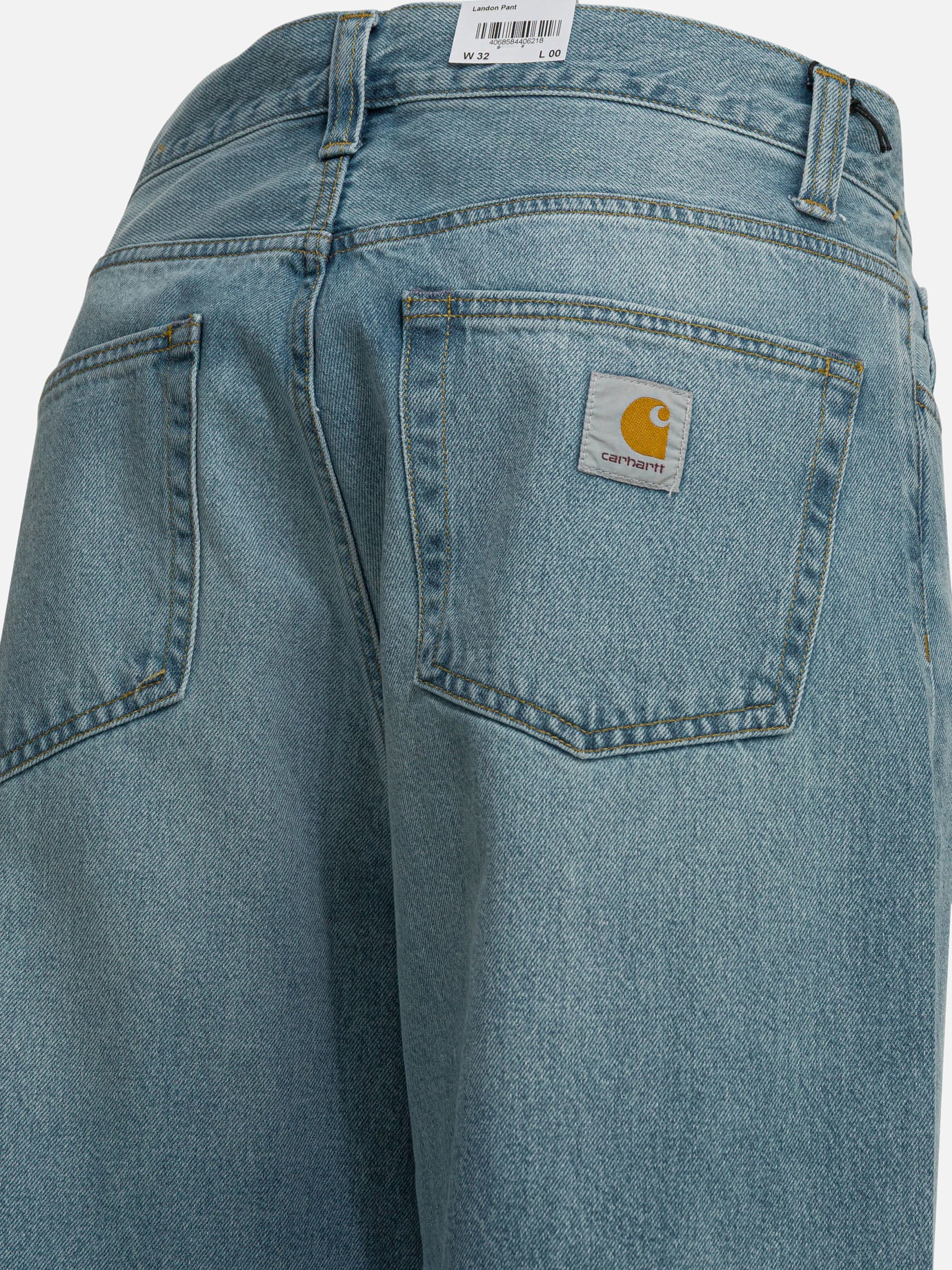 Wide-leg jeans Solid colour Light blue - Carhartt WIP Men | PDP | VIETTI Online Store | Zoom-Modal_4