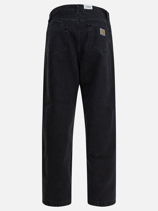 Jeans a gamba larga Solid colour Nero - Carhartt WIP Uomo | PLP | VIETTI Online Store | 2