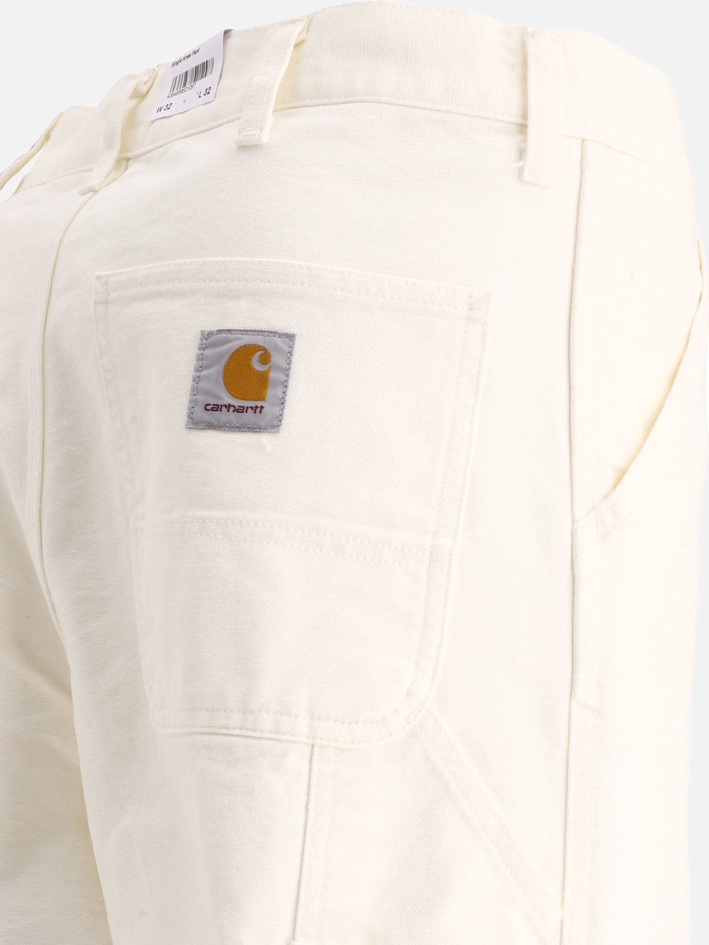 Work pants Logo White - Carhartt WIP Men | PDP | VIETTI Online Store | Zoom-Modal_4