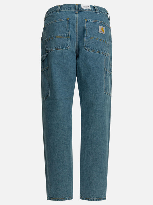 Wide-leg jeans Solid colour Blue - Carhartt WIP Men | PLP | VIETTI Online Store | 2