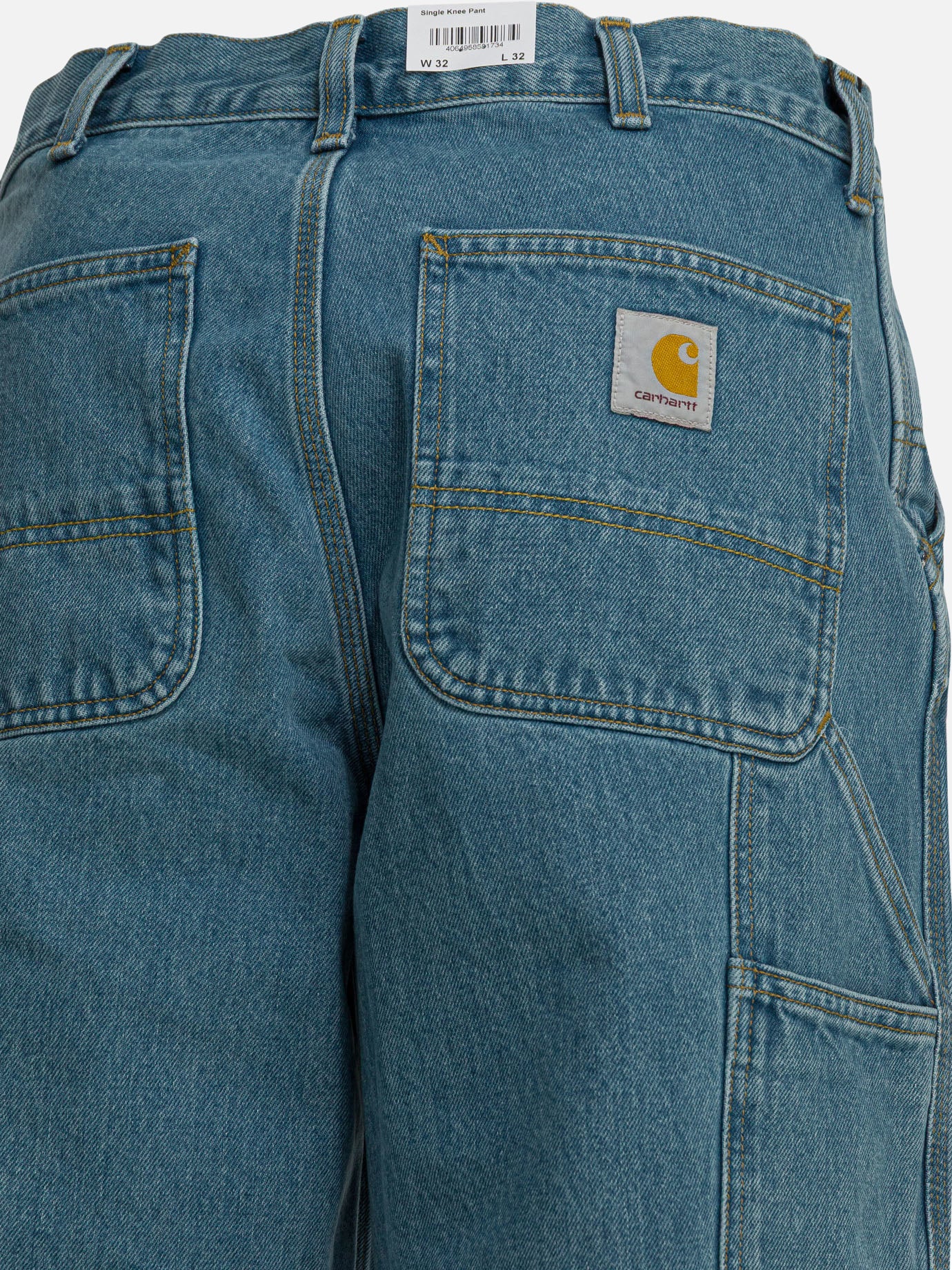 Wide-leg jeans Solid colour Blue - Carhartt WIP Men | PDP | VIETTI Online Store | Zoom-Modal_4