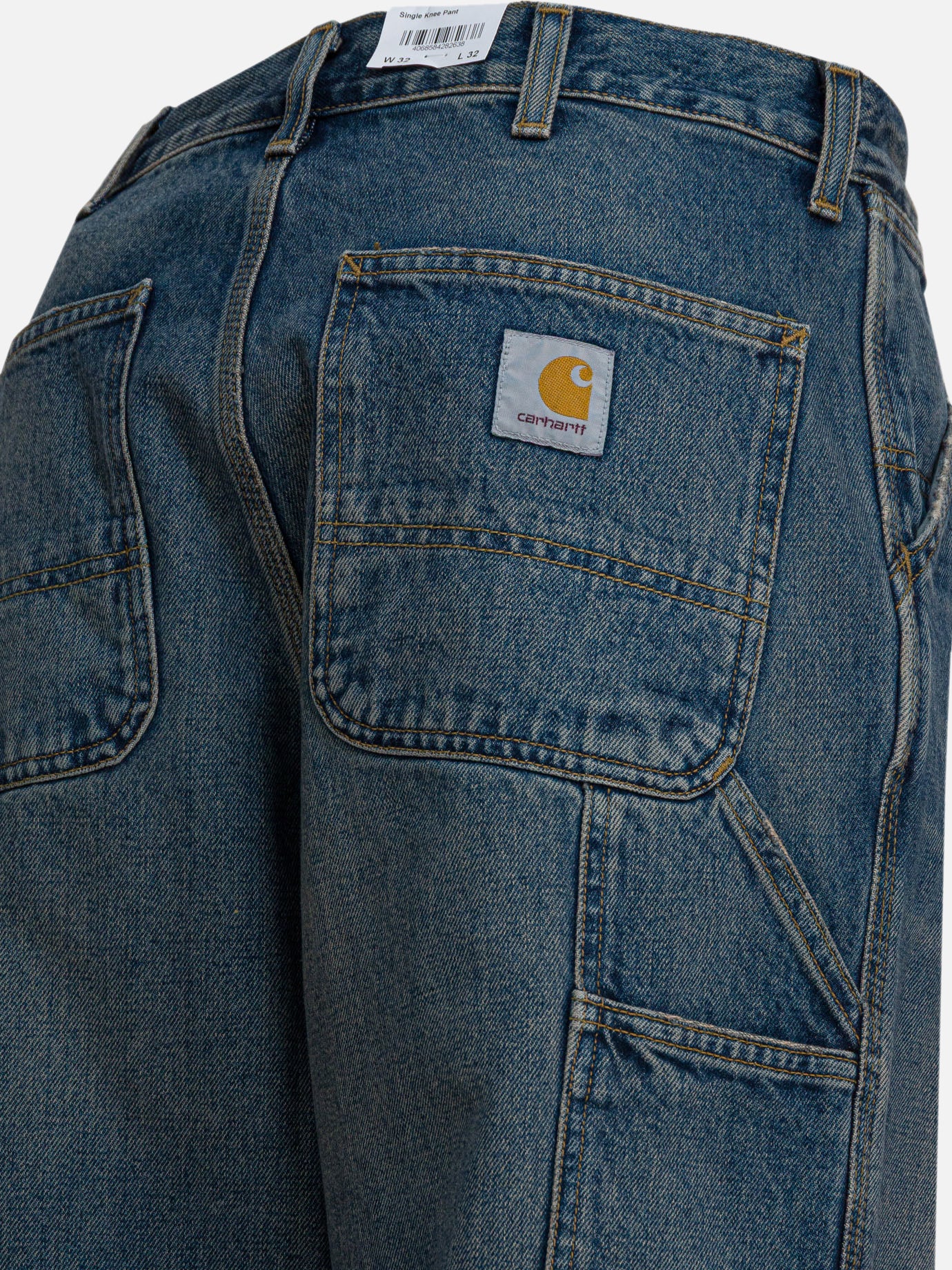 Wide-leg jeans Solid colour Blue - Carhartt WIP Men | PDP | VIETTI Online Store | Zoom-Modal_4