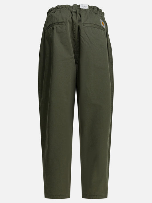 Leisure trousers Solid colour Green - Carhartt WIP Men | PLP | VIETTI Online Store | 2