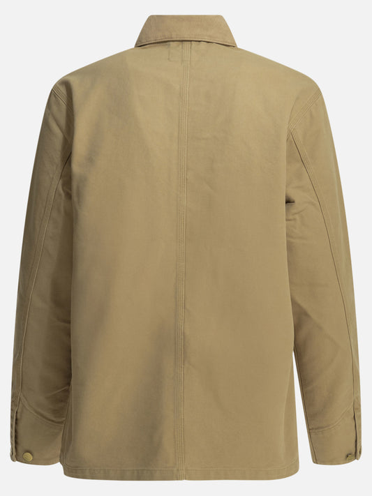 Quilted & Utility Jackets Logo Beige - Carhartt WIP Men | PLP | VIETTI Online Store | 2