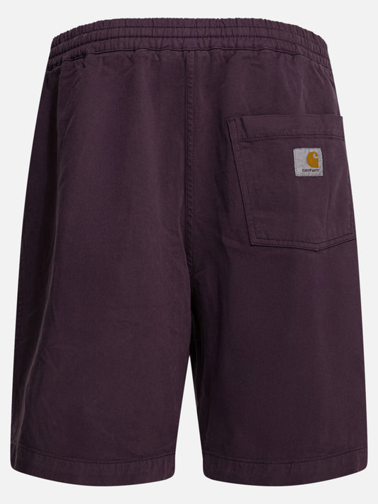 Sweat shorts Solid colour Purple - Carhartt WIP Men | PLP | VIETTI Online Store | 2