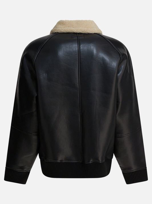Leather jackets Solid colour Black - Carhartt WIP Men | PLP | VIETTI Online Store | 2