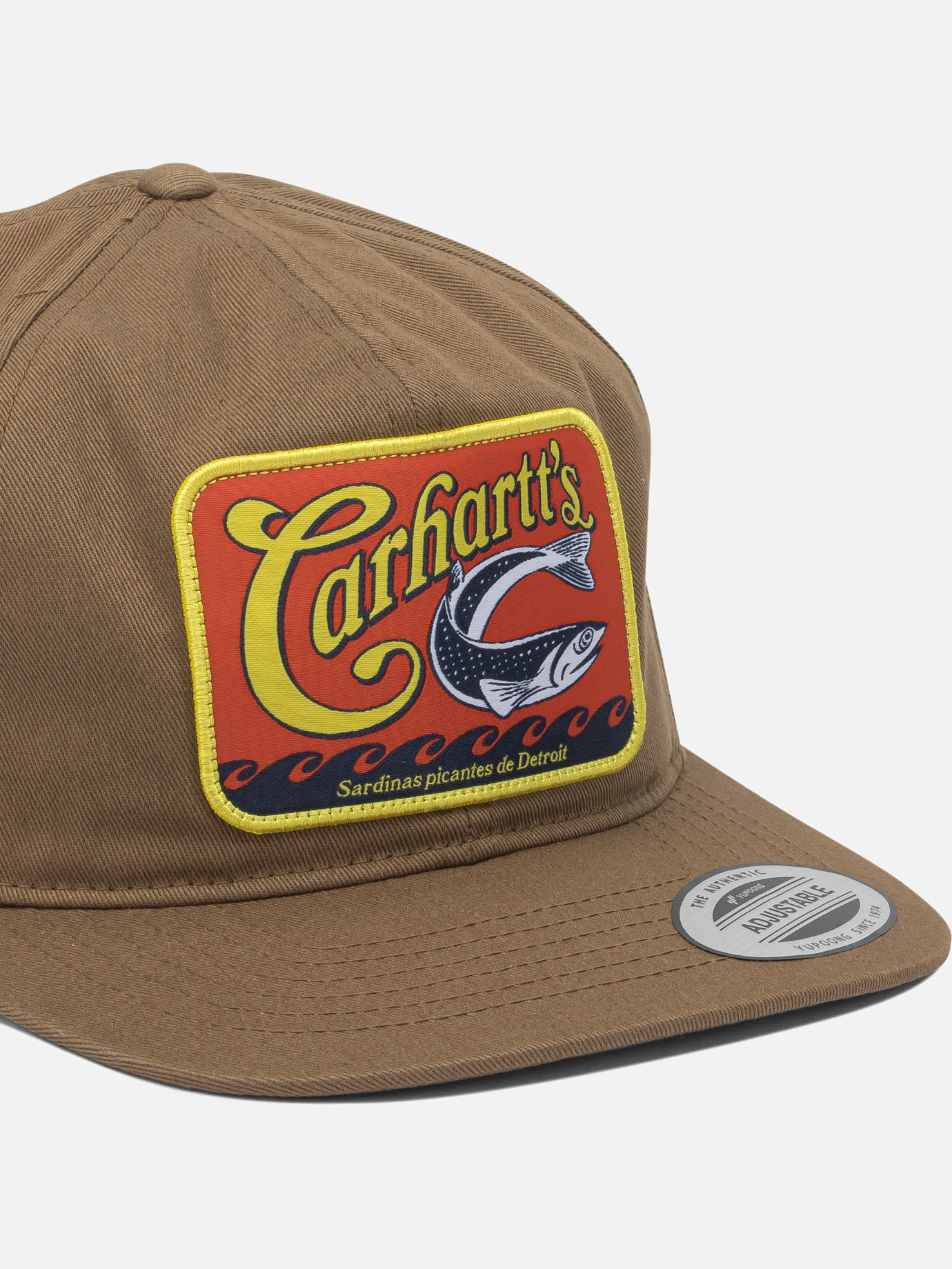 Baseball caps 100% cotton Brown - Carhartt WIP Men | PDP | VIETTI Online Store | Zoom-Modal_4