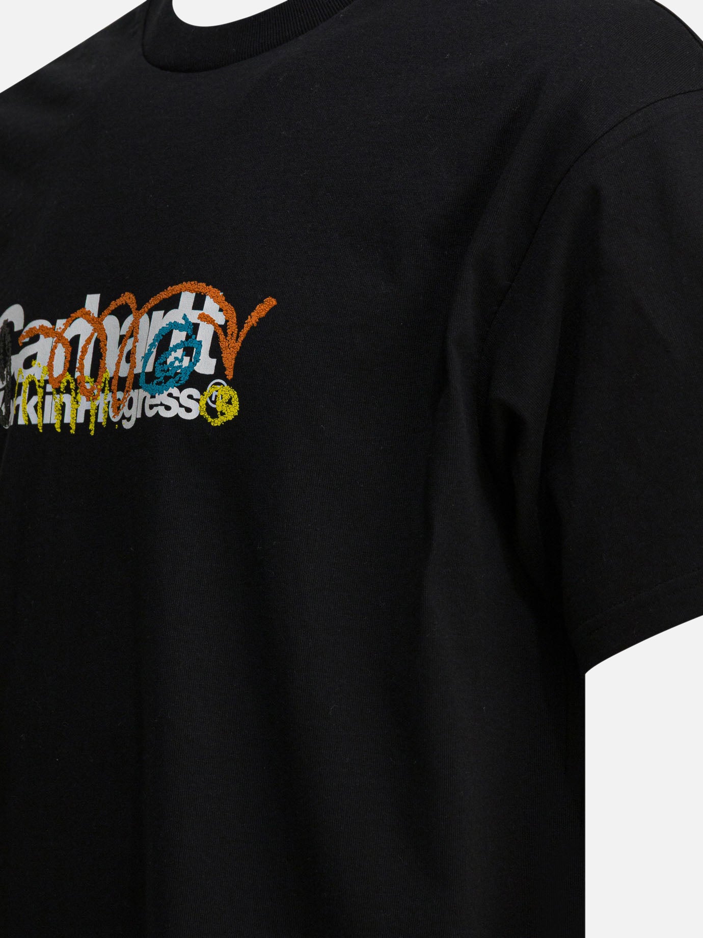 Crewneck t-shirts Logo Black - Carhartt WIP Men | PDP | VIETTI Online Store | Zoom-Modal_4
