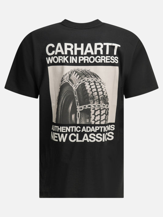 Crewneck t-shirts Logo Black - Carhartt WIP Men | PLP | VIETTI Online Store | 2