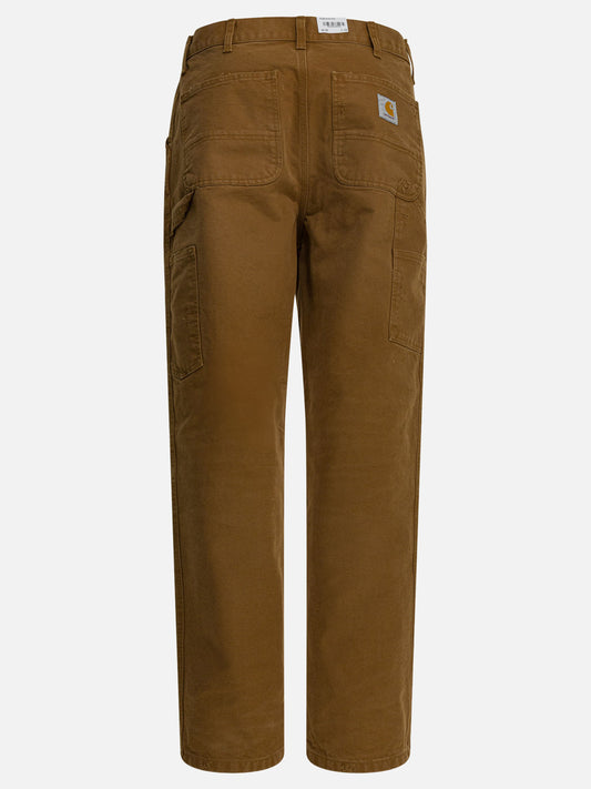 Work pants Logo Brown - Carhartt WIP Men | PLP | VIETTI Online Store | 2