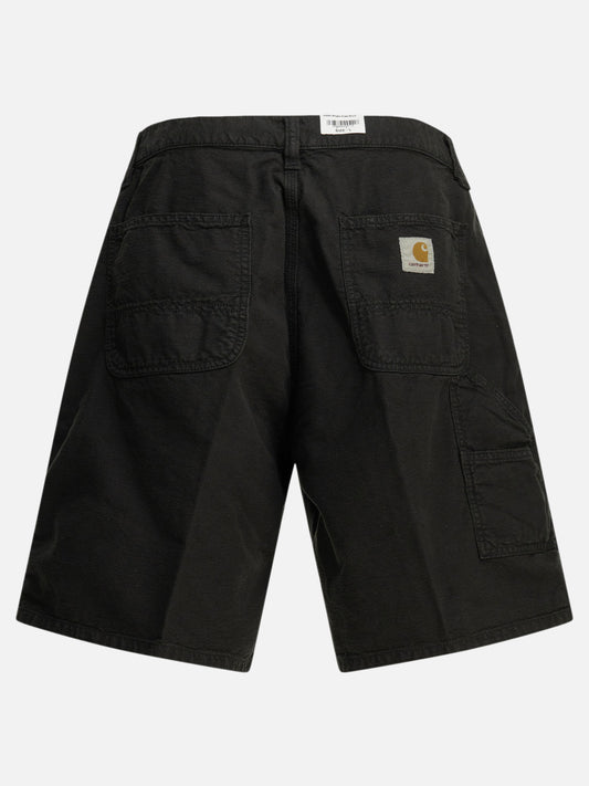 Utility shorts Solid colour Black - Carhartt WIP Men | PLP | VIETTI Online Store | 2