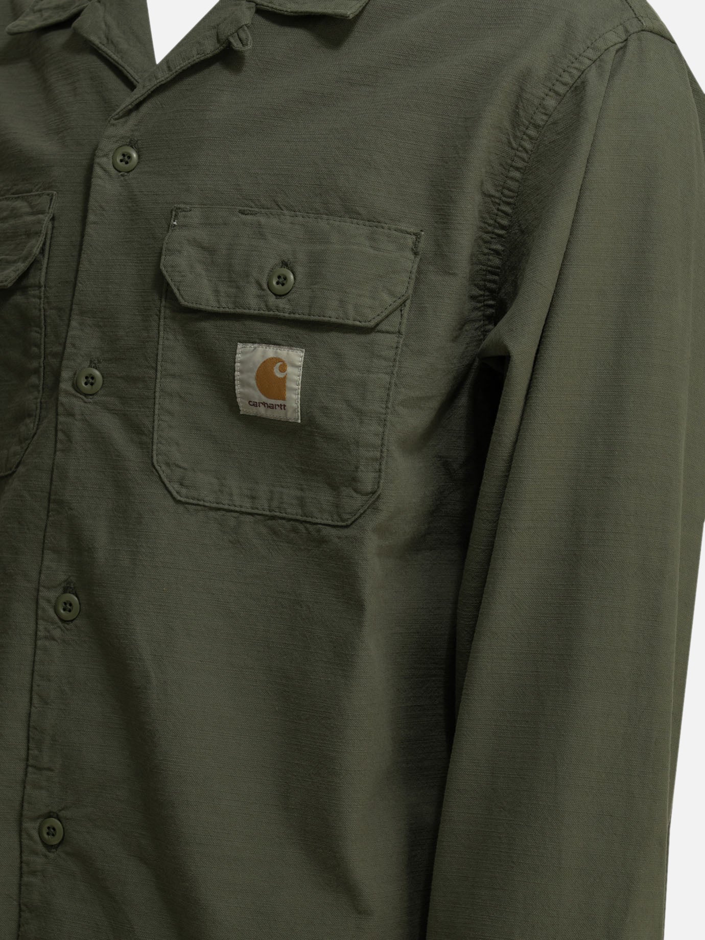 Casual shirts Logo Green - Carhartt WIP Men | PDP | VIETTI Online Store | Zoom-Modal_4