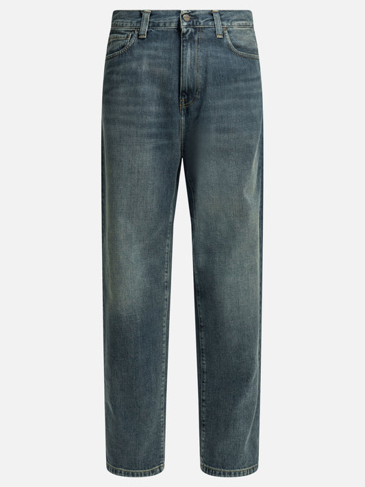 Carhartt WIP "Aaron" Wide leg jeans Blue