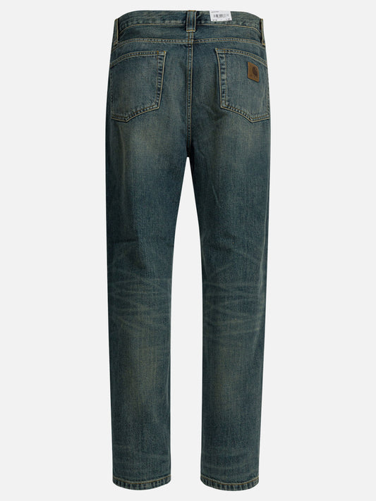 Wide-leg jeans Solid colour Blue - Carhartt WIP Men | PLP | VIETTI Online Store | 2