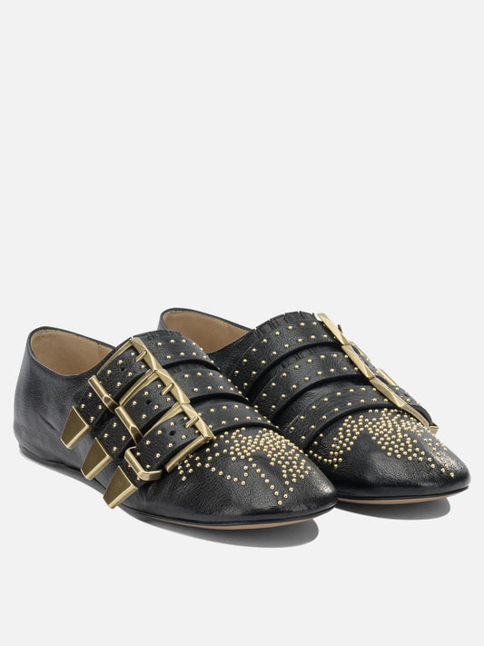 Classic ballet flats 100% lamb leather - 100% buffalo leather Black - Chloé Women | PLP | VIETTI Online Store | 2