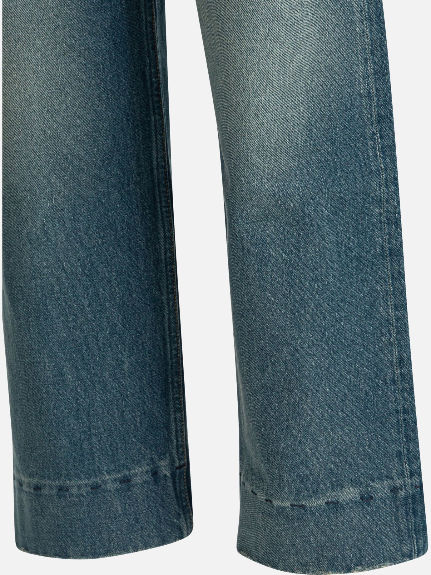 Wide-leg jeans Solid colour Blue - Chloé Women | PDP | VIETTI Online Store | Zoom-Modal_6