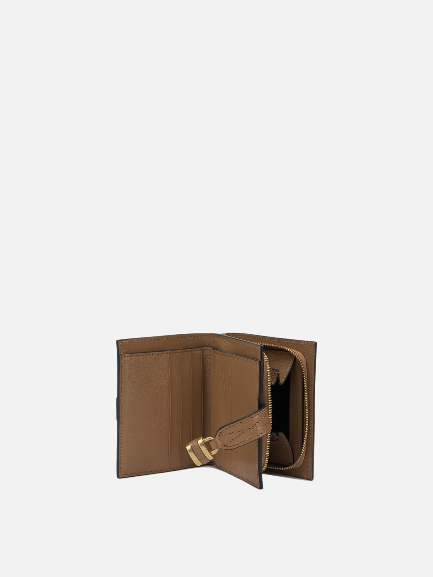 Wallets 100% buffalo leather - Lining: 100% calf leather - Other fabric: 65% polyester 35% cotton Beige - Chloé Women | PDP | VIETTI Online Store | Zoom-Modal_5
