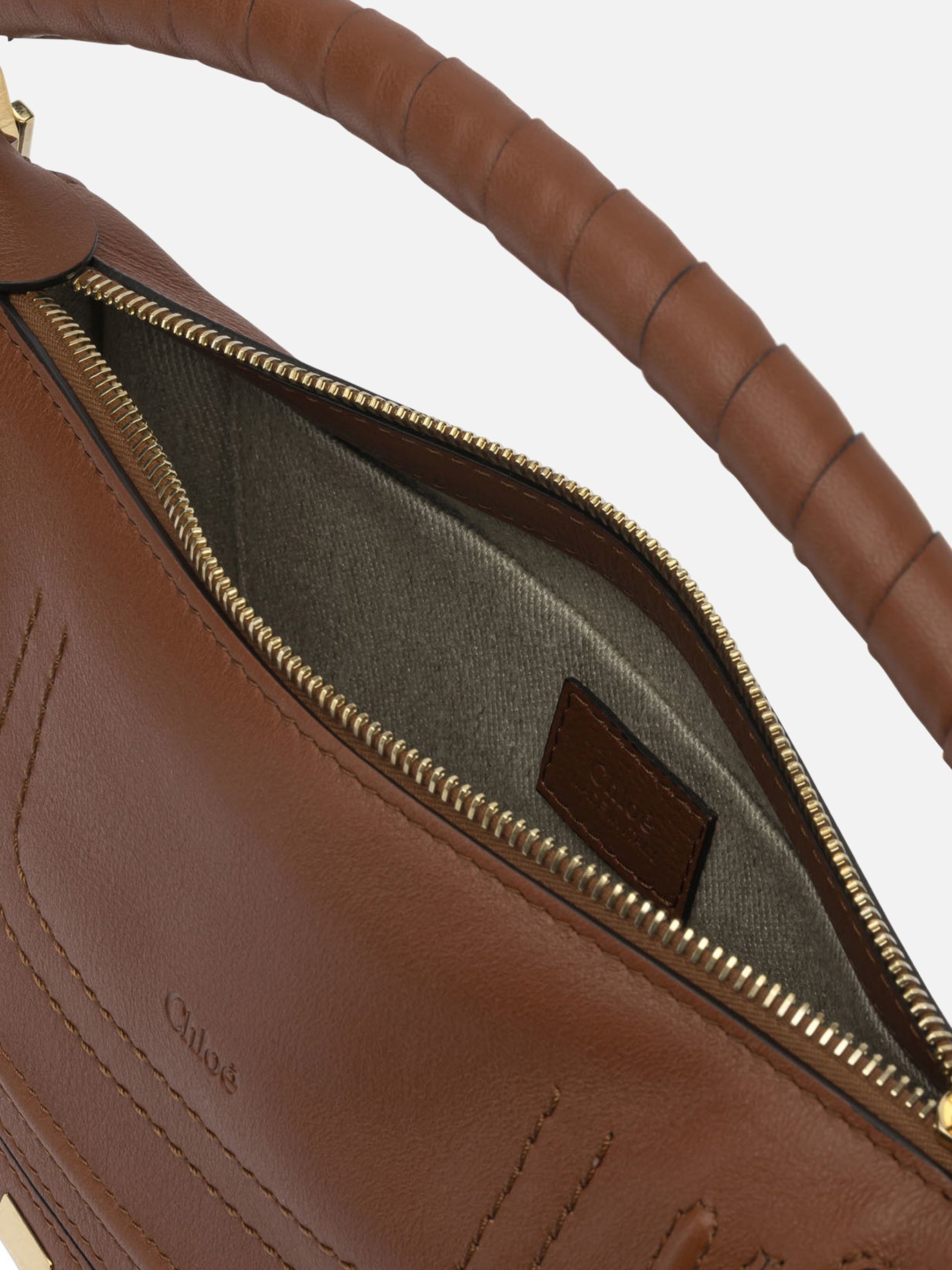 Small bags 100% calf leather - Lining: 68% linen 32% cotton Brown - Chloé Women | PDP | VIETTI Online Store | Zoom-Modal_5