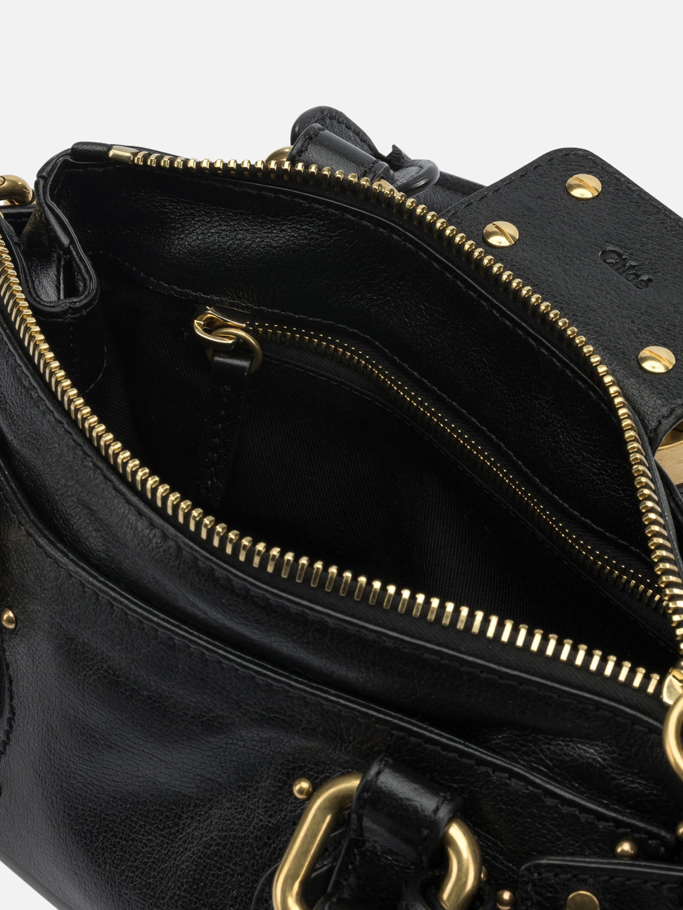 Small bags 100% buffalo leather - Other fabric: 100% cotton Black - Chloé Women | PDP | VIETTI Online Store | Zoom-Modal_5