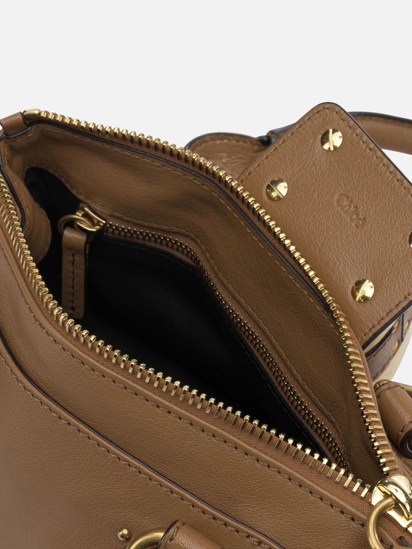 Small bags 100% buffalo leather - Other fabric: 100% cotton Brown - Chloé Women | PDP | VIETTI Online Store | Zoom-Modal_5