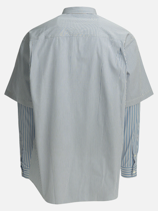 Casual shirts Striped Light blue - Comme Des Garçons Homme Men | PLP | VIETTI Online Store | 2