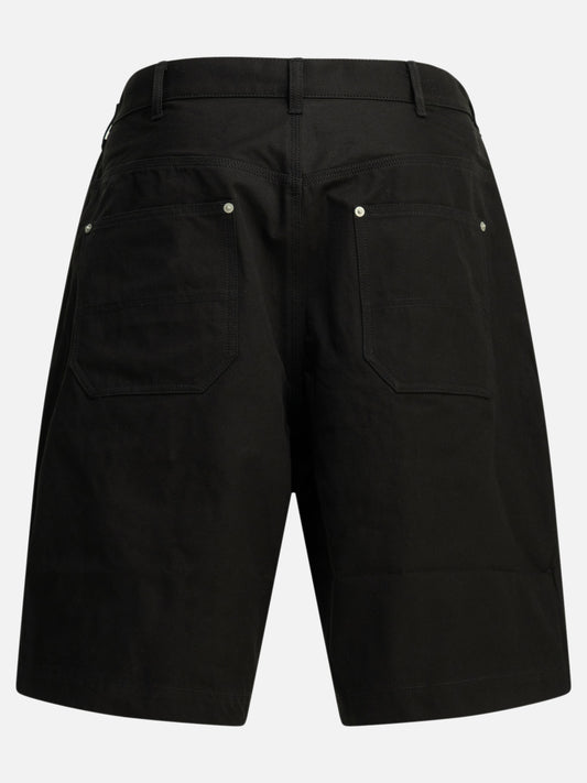 Comme Des Garçons Homme Formal cotton shorts Black