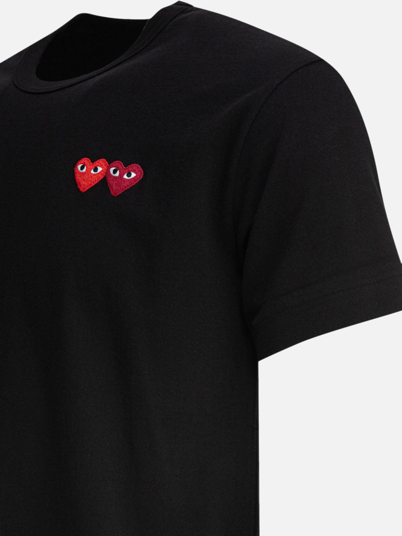 Crewneck t-shirts Logo Black - Comme Des Garçons Play Men | PDP | VIETTI Online Store | Zoom-Modal_4