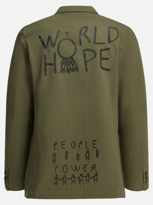 Blazers Graphics Green - Comme Des Garçons Shirt Men | PLP | VIETTI Online Store | 2