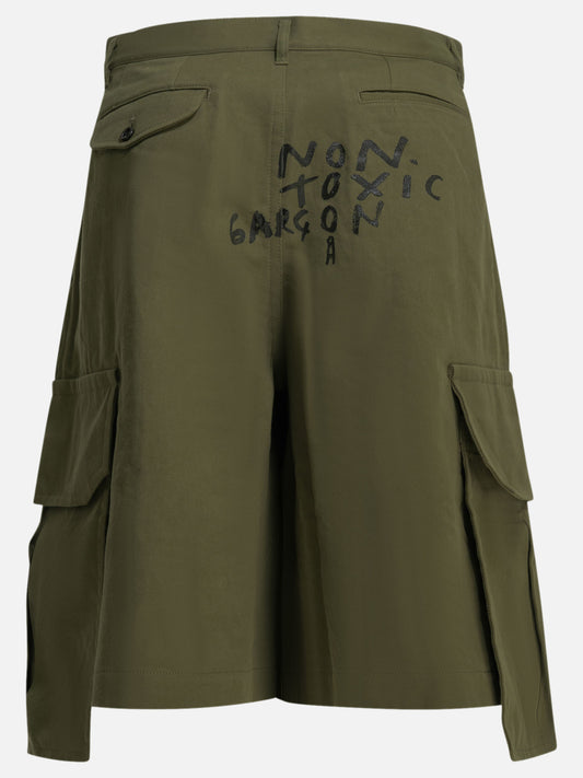 Short cargo Graphics Verde - Comme Des Garçons Shirt Uomo | PLP | VIETTI Online Store | 2