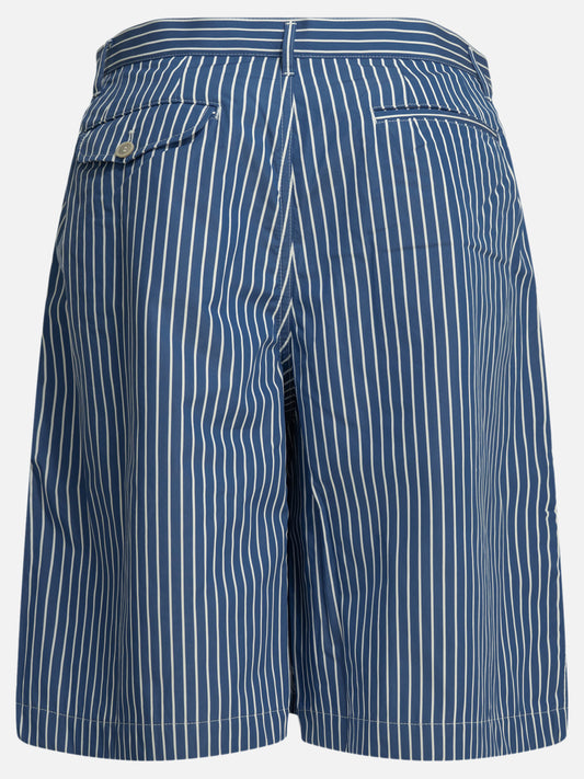 Formal shorts Striped Blue - Comme Des Garçons Shirt Men | PLP | VIETTI Online Store | 2