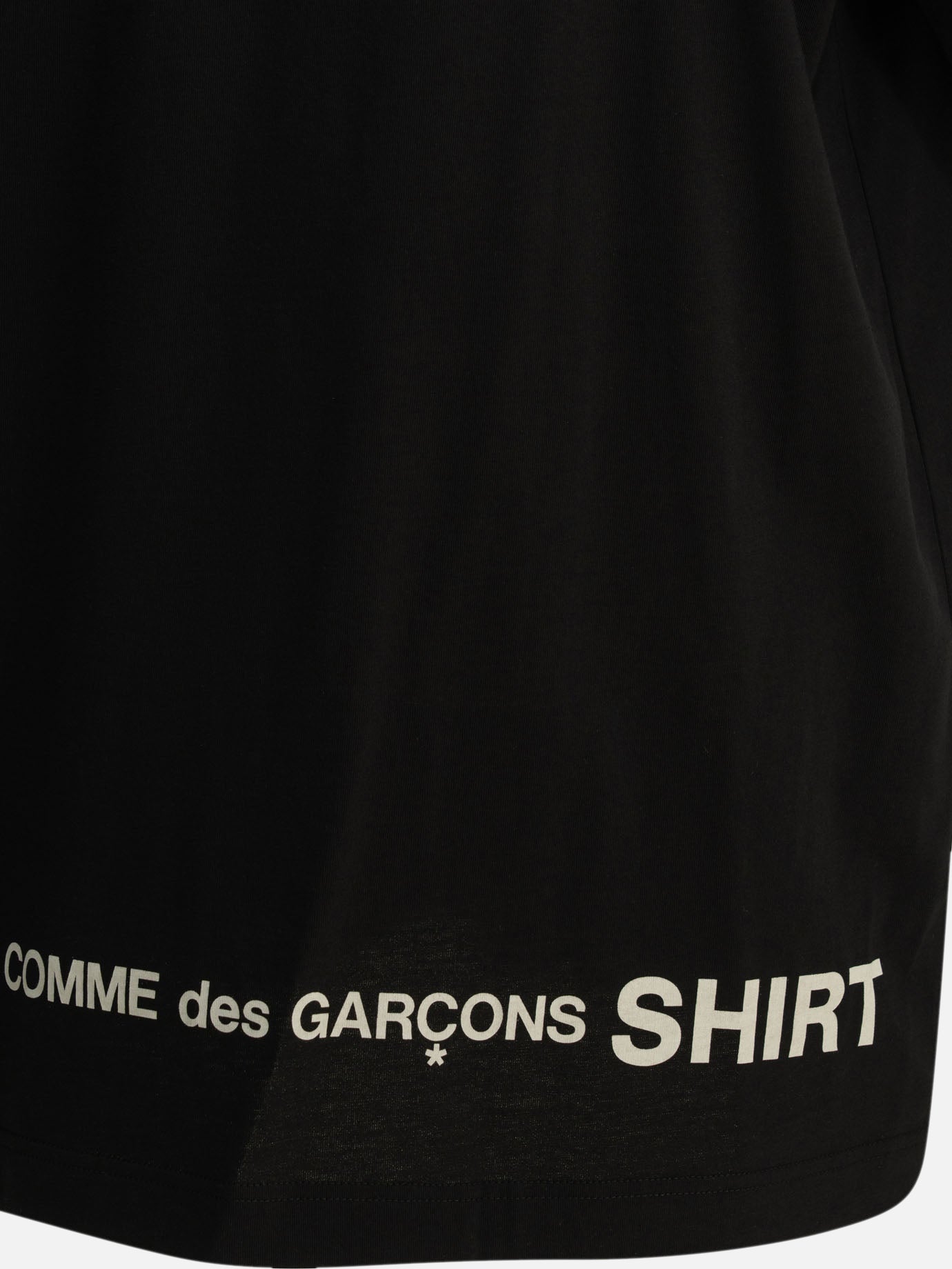Crewneck t-shirts Logo Black - Comme Des Garçons Shirt Men | PDP | VIETTI Online Store | Zoom-Modal_4