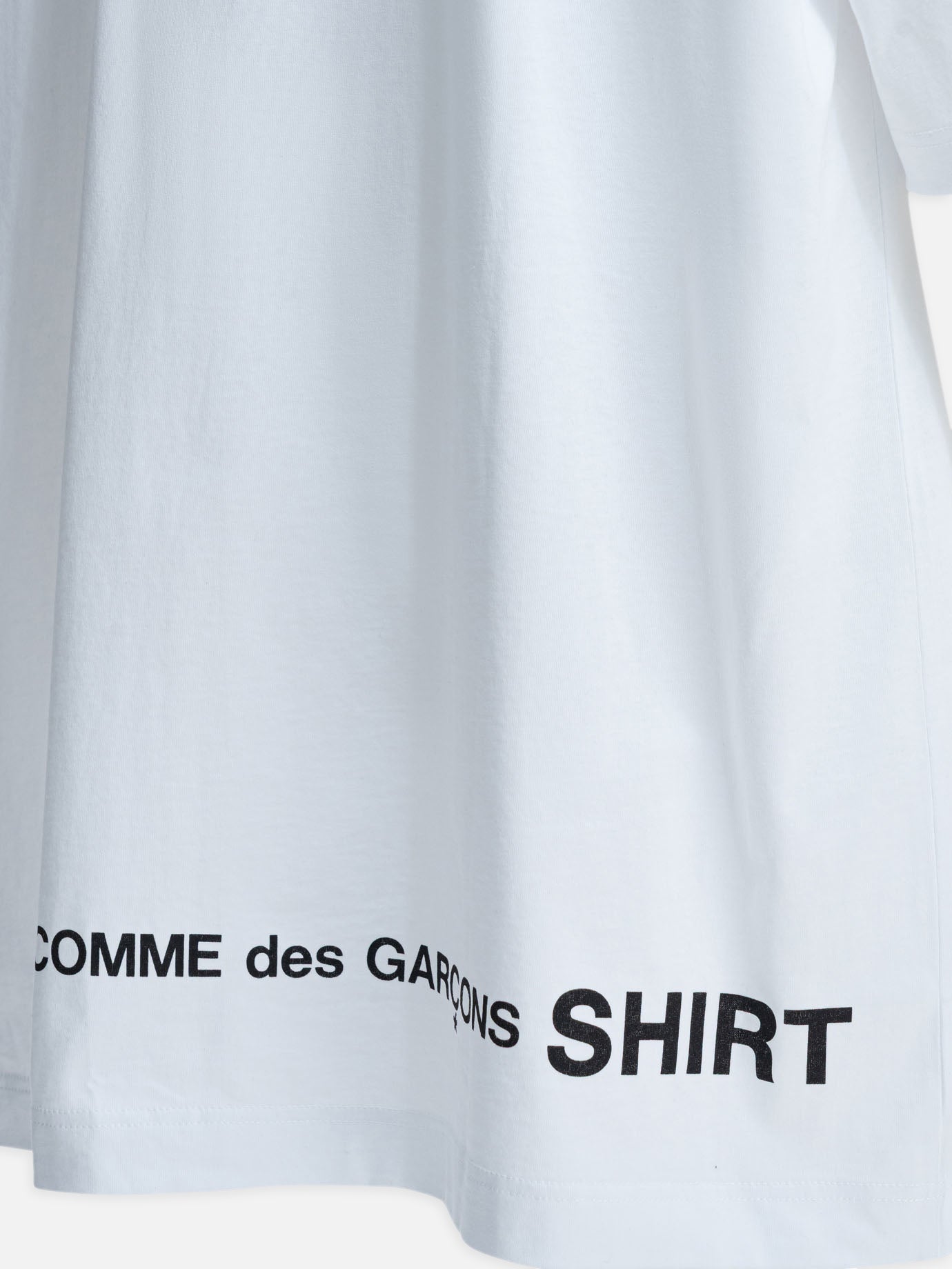 Crewneck t-shirts Logo White - Comme Des Garçons Shirt Men | PDP | VIETTI Online Store | Zoom-Modal_4