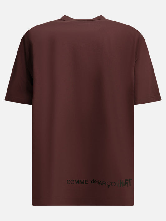 Crewneck t-shirts Logo Bordeaux - Comme Des Garçons Shirt Men | PLP | VIETTI Online Store | 2