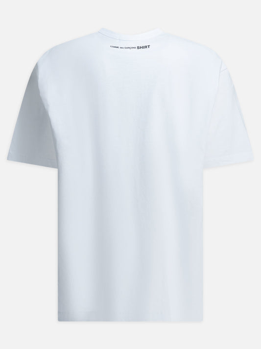 Crewneck t-shirts Graphics White - Comme Des Garçons Shirt Men | PDP | VIETTI Online Store | 2