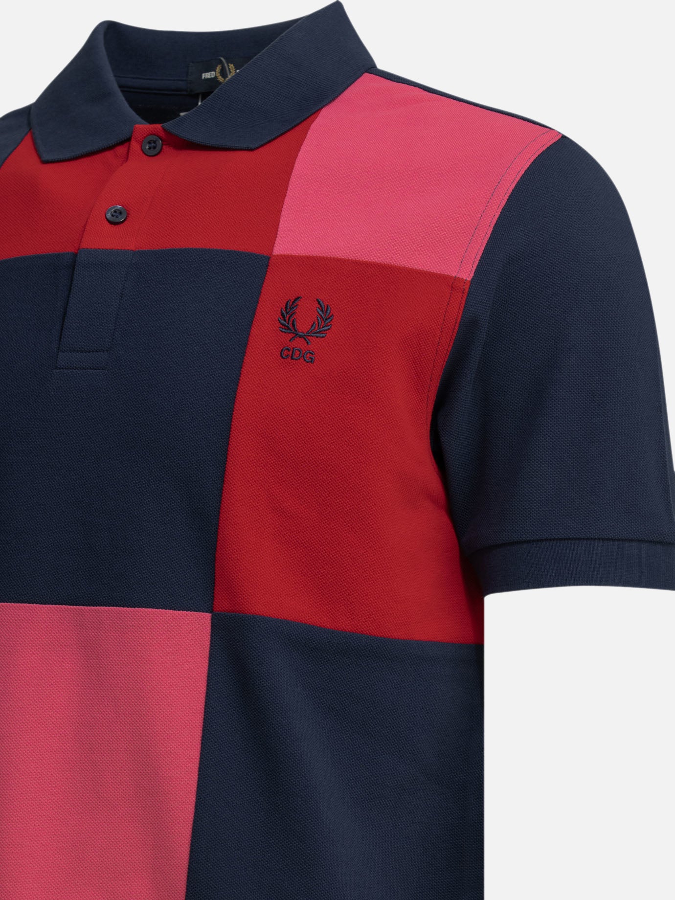 Polo shirts with buttons Logo Multicolor - Comme Des Garçons Shirt Men | PDP | VIETTI Online Store | Zoom-Modal_4