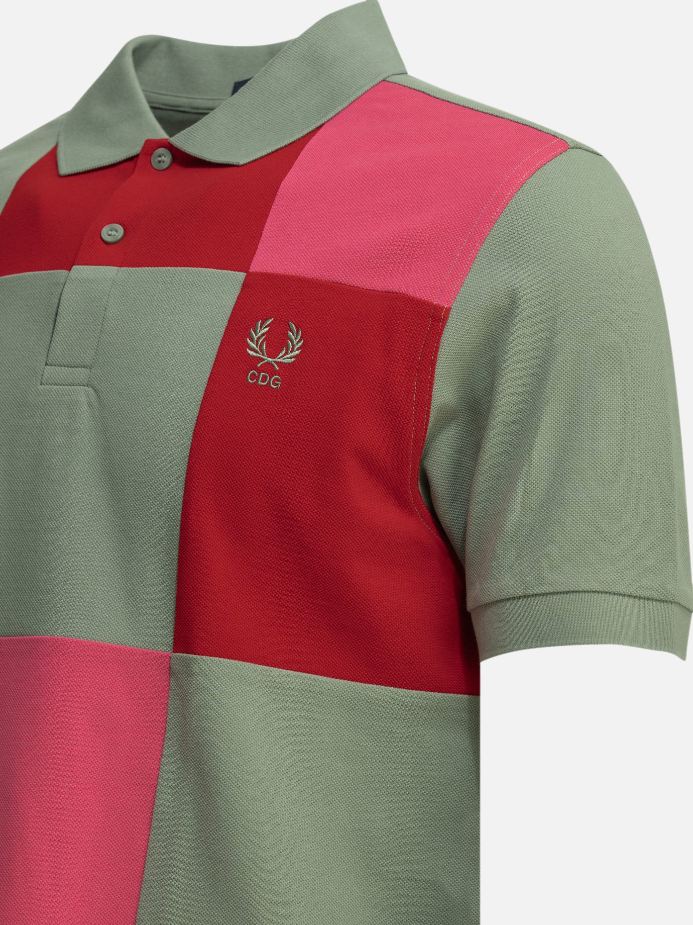 Polo shirts with buttons Logo Multicolor - Comme Des Garçons Shirt Men | PDP | VIETTI Online Store | Zoom-Modal_4
