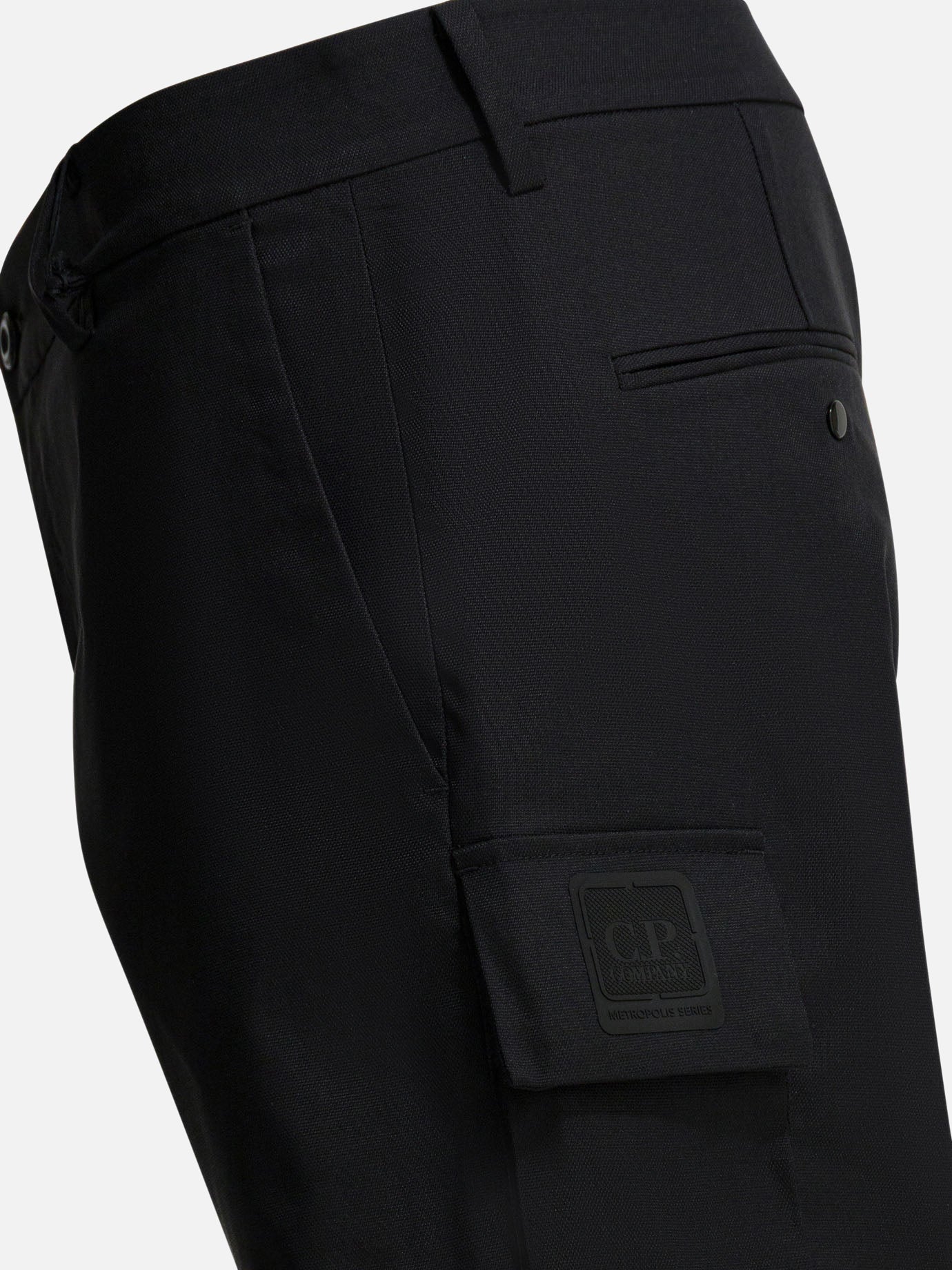 Cargo & parachute trousers Solid colour Black - C.P. Company Men | PDP | VIETTI Online Store | Zoom-Modal_4