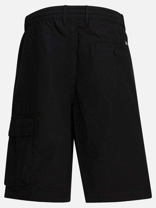 Cargo shorts Solid colour Black - C.P. Company Men | PLP | VIETTI Online Store | 2