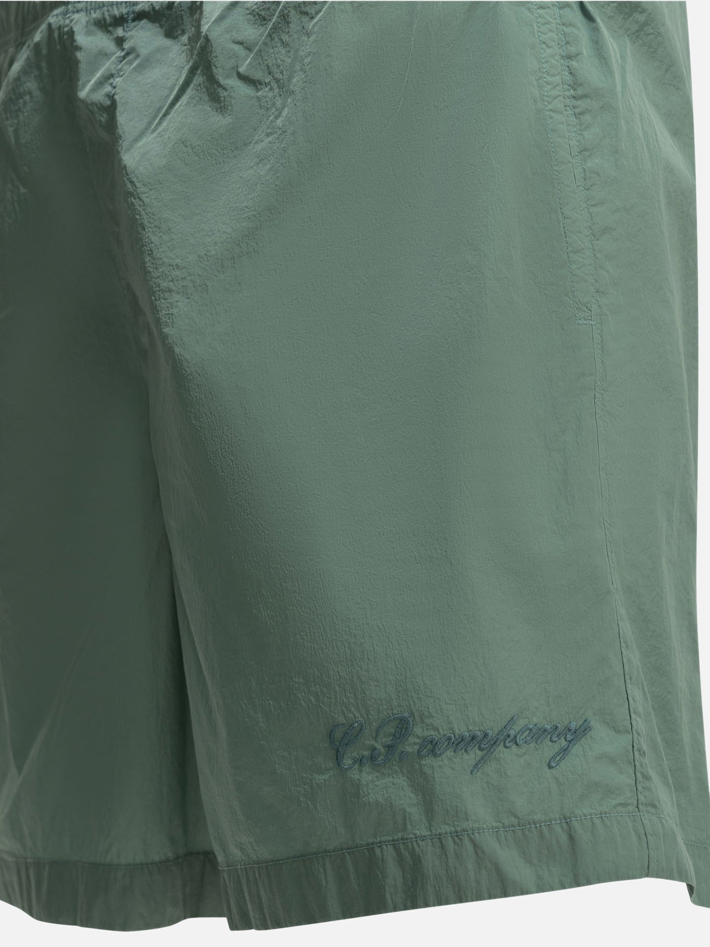 Short da mare Logo Verde - C.P. Company Uomo | PDP | VIETTI Online Store | Zoom-Modal_4