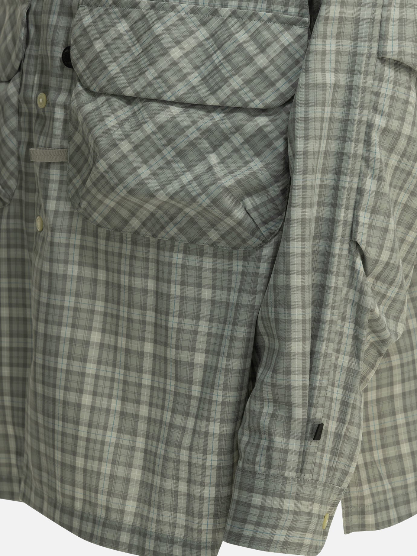 Casual shirts Check Grey - Daiwa Pier 39 Men | PDP | VIETTI Online Store | Zoom-Modal_4